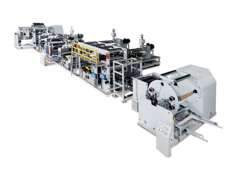 三主机挤出复合机组 GFMS1400高速机组