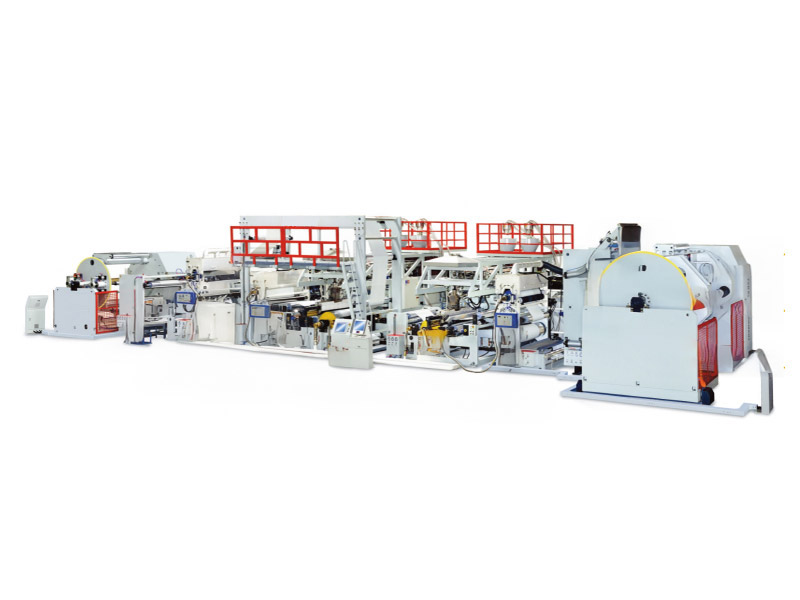 双主机挤出淋膜机组 GFMS1450